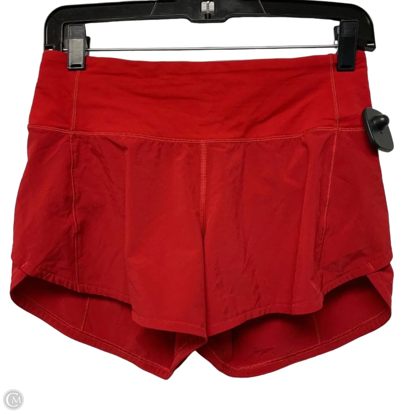 Athletic Shorts By Lululemon In Red, Size: S