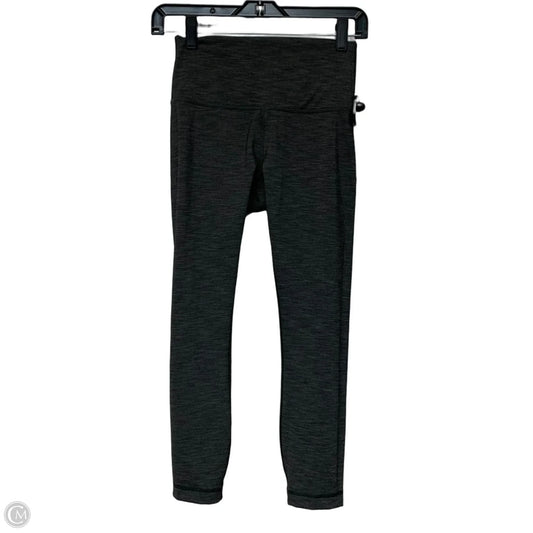 Athletic Leggings By Lululemon In Grey, Size: S