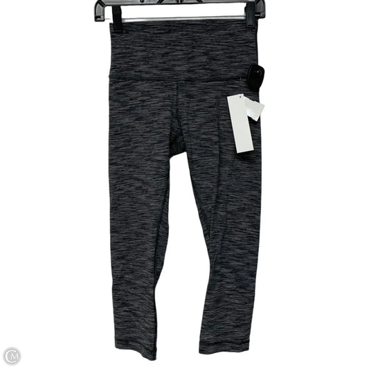 Athletic Leggings Capris By Lululemon In Grey, Size: S