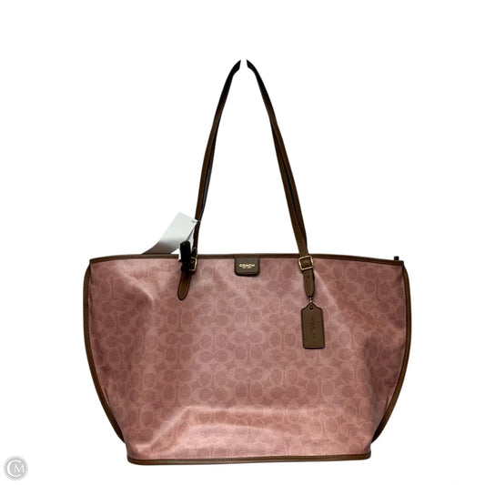 Tote Designer By Coach, Size: Large
