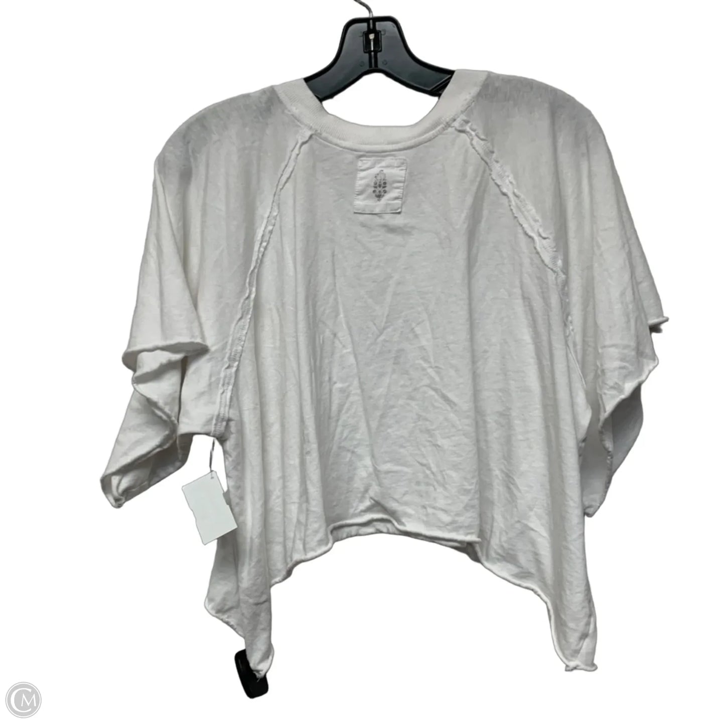 Top Short Sleeve By Free People In White, Size: Xs