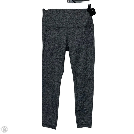 Athletic Leggings By Lululemon In Grey, Size: M