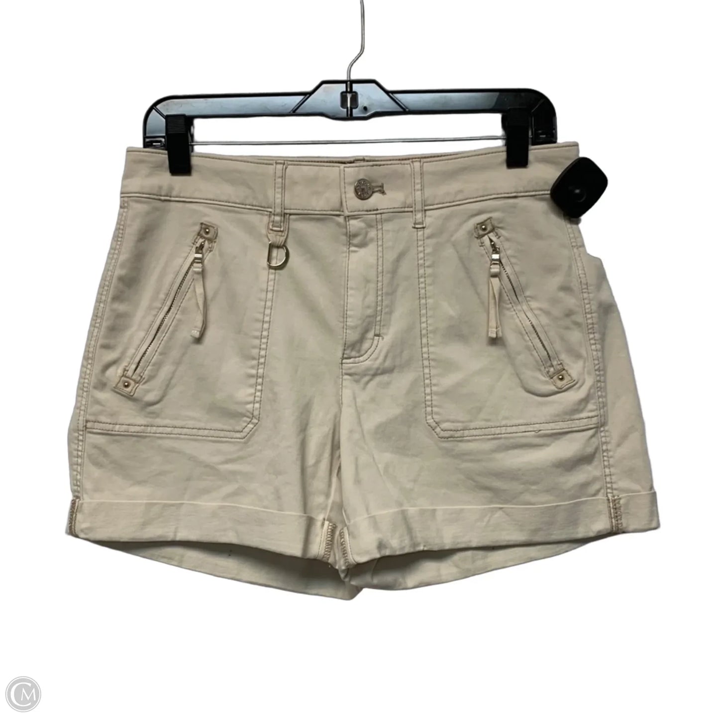 Shorts By White House Black Market In Cream, Size: 6