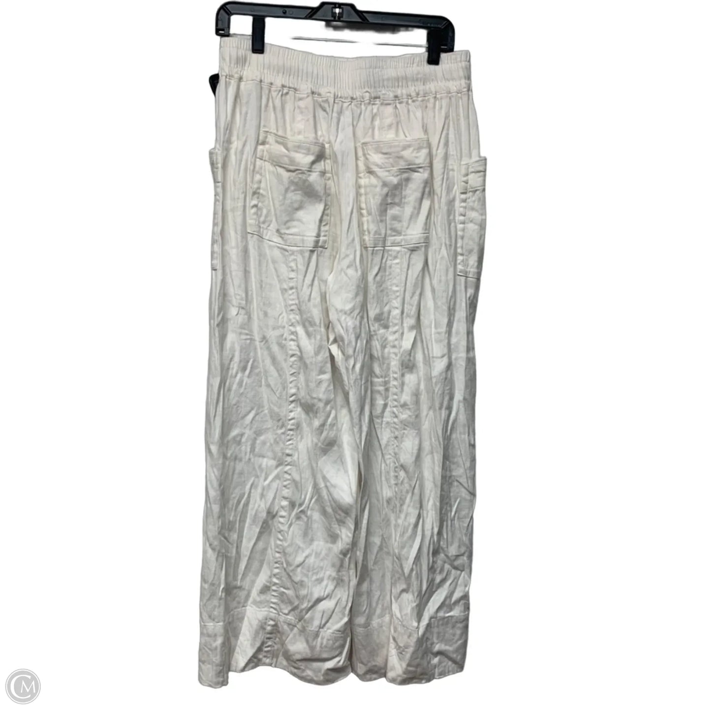 Pants Wide Leg By Maeve In Ivory, Size: S
