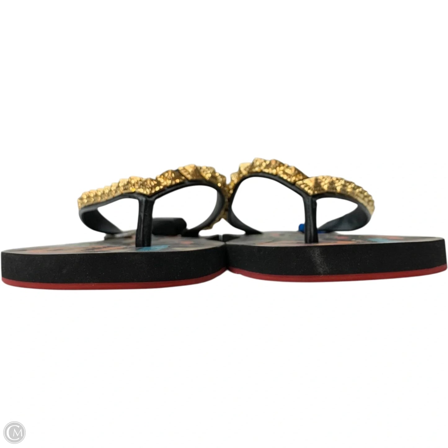 Sandals Luxury Designer By Christian Louboutin In Brown, Size: 11.5