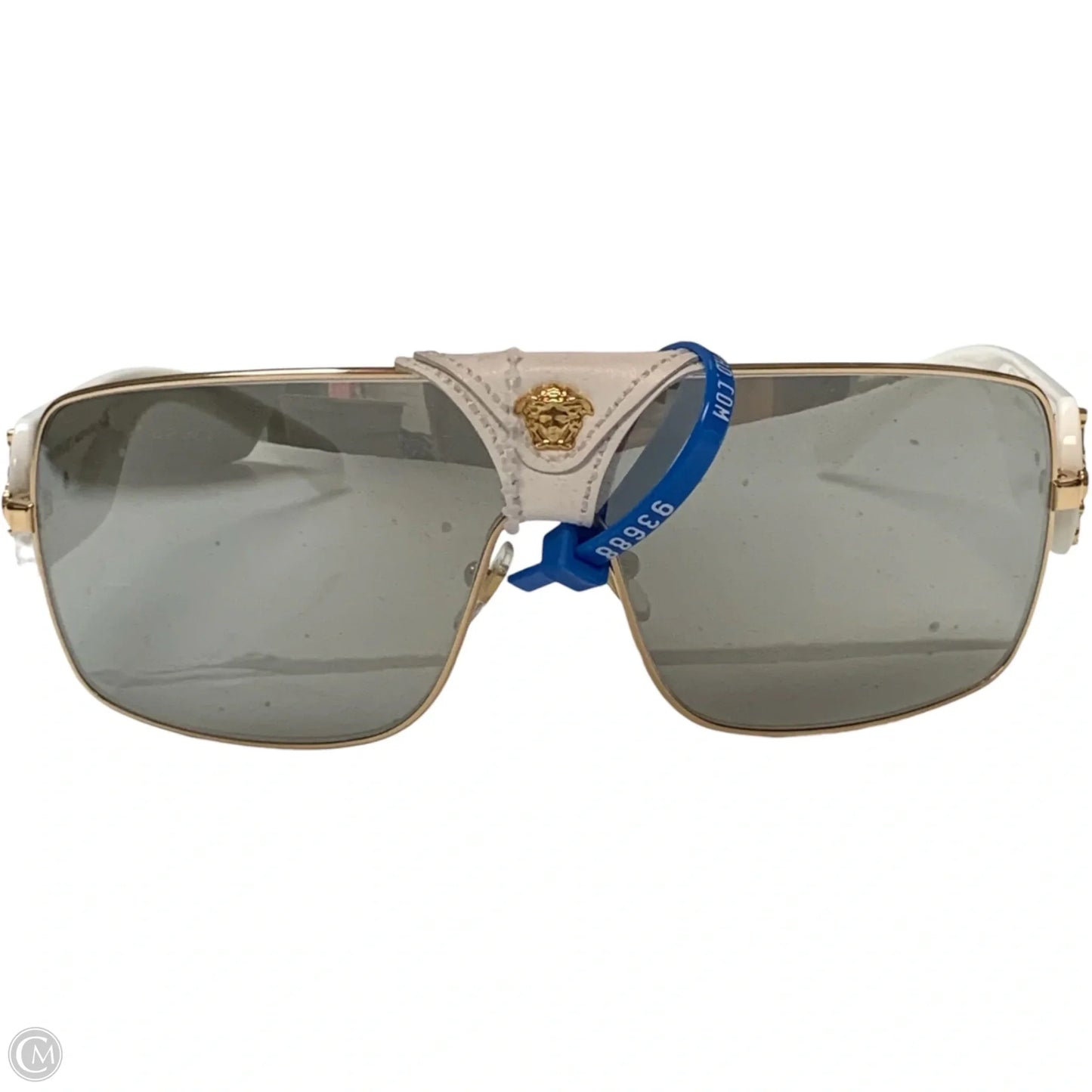 Sunglasses Luxury Designer By Versace, Size: