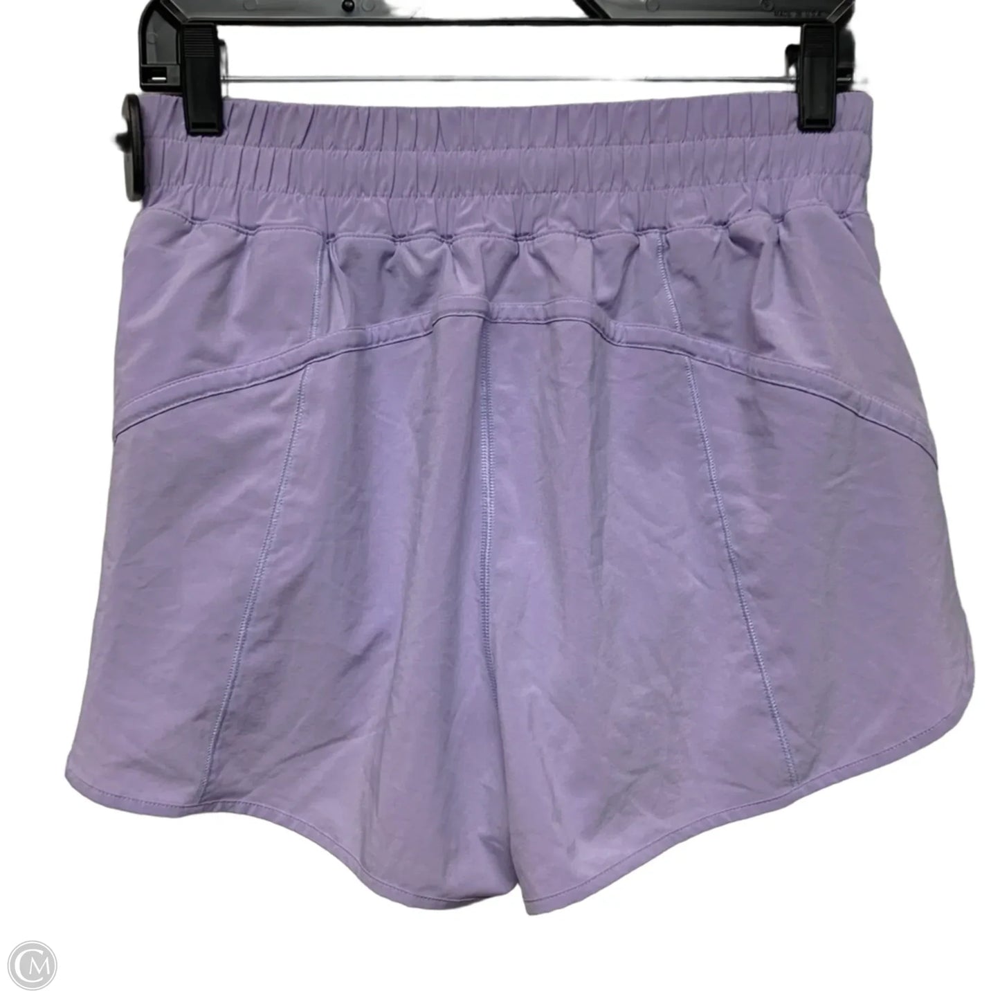 Athletic Shorts By Lululemon In Purple, Size: M