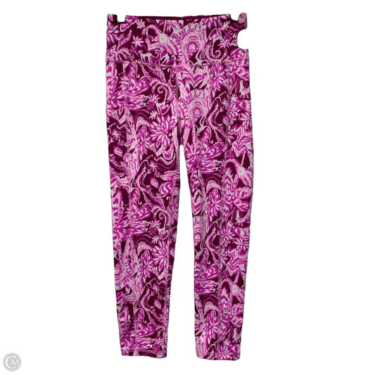 Pants Designer By Lilly Pulitzer In Pink & Purple, Size: S