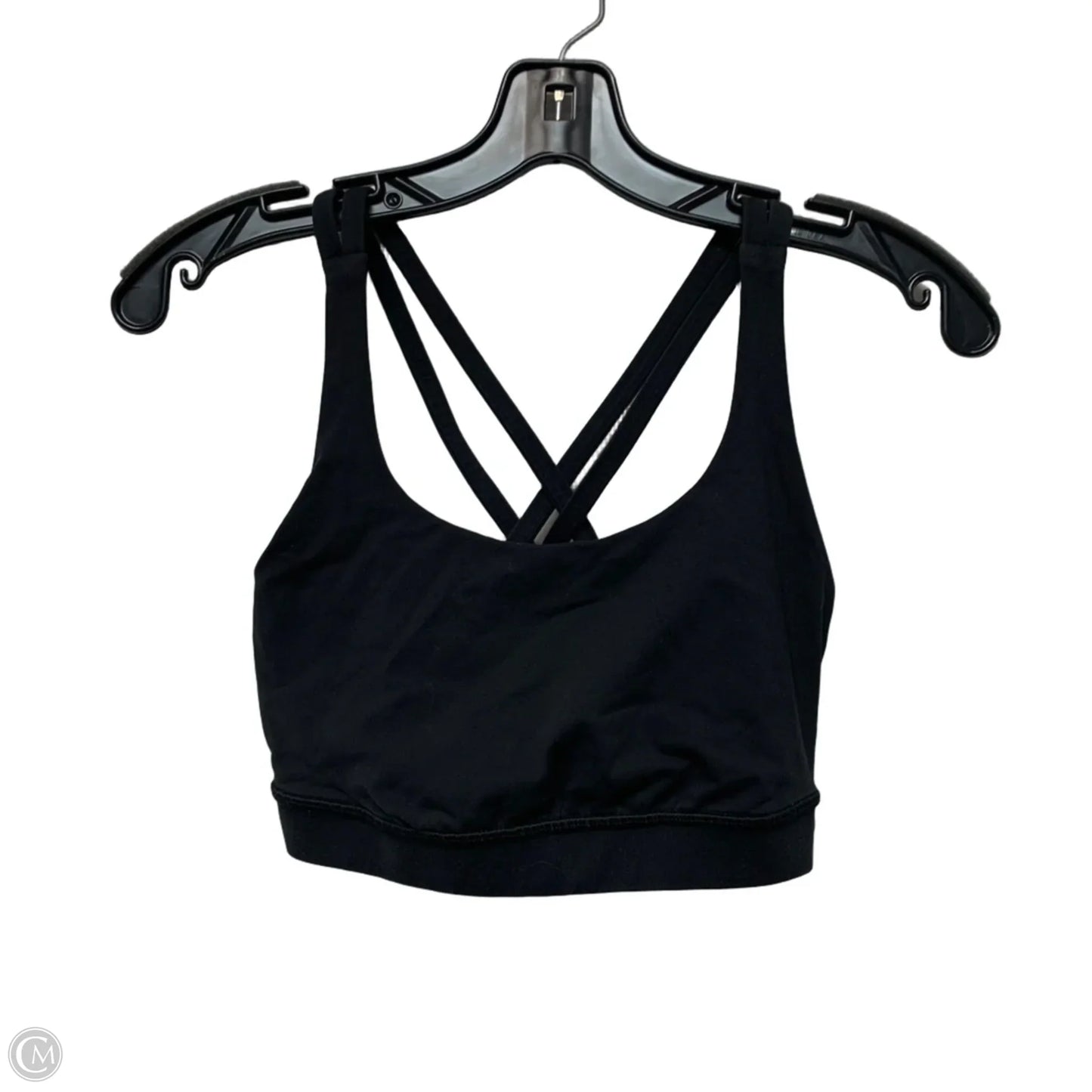 Athletic Bra By Lululemon In Black, Size: S
