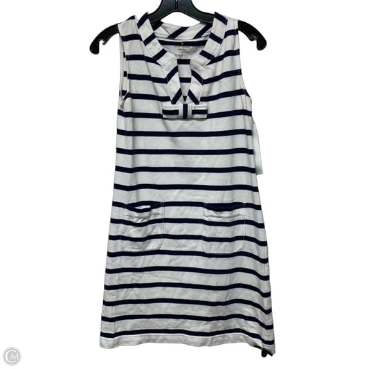 Dress Designer By Kate Spade In Blue & White, Size: S