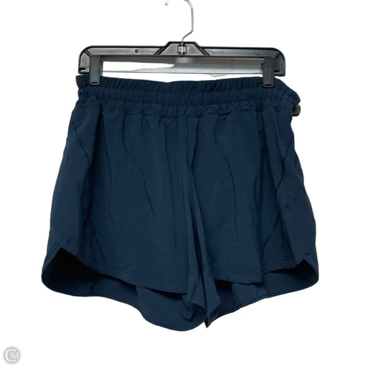 Athletic Shorts By Lululemon In Navy, Size: L
