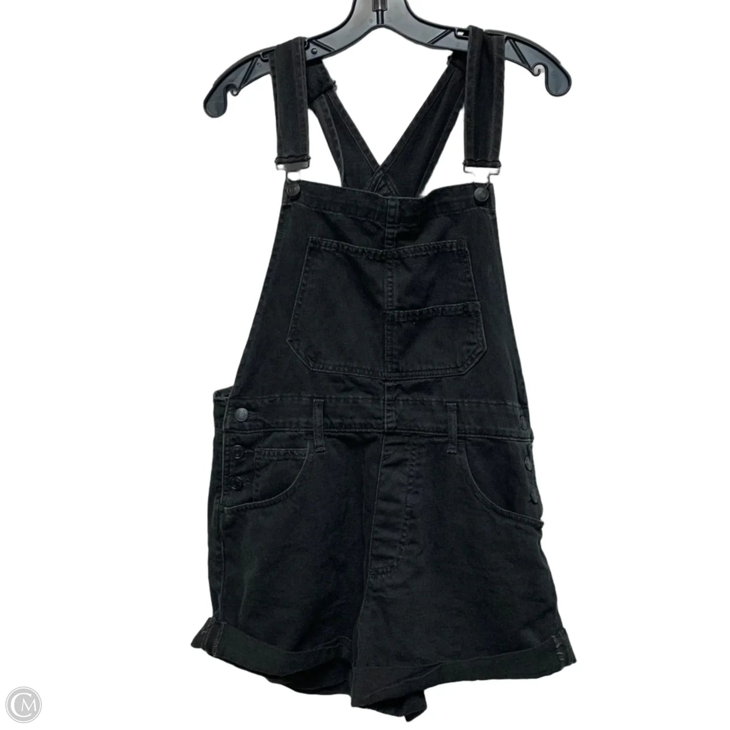 Shortalls By We The Free In Black Denim, Size: M