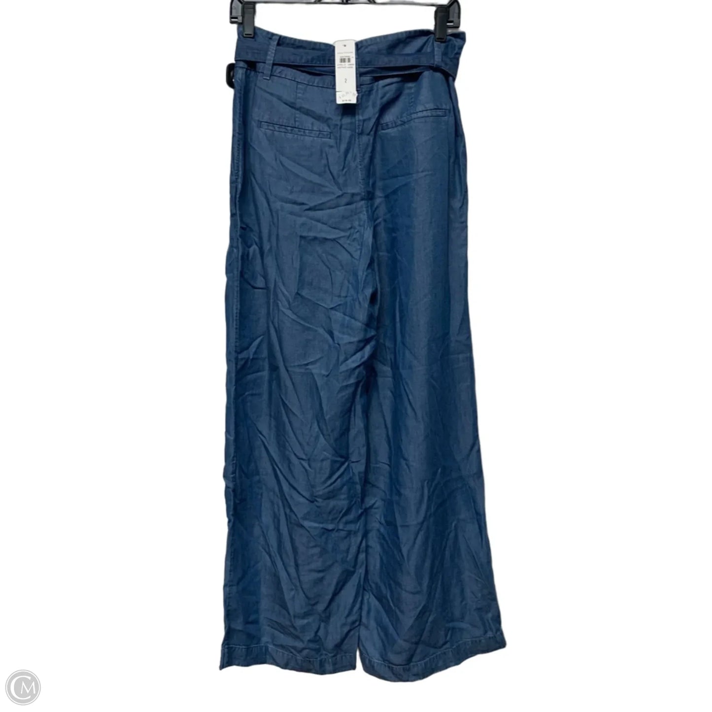 Pants Wide Leg By Ann Taylor In Blue, Size: 2