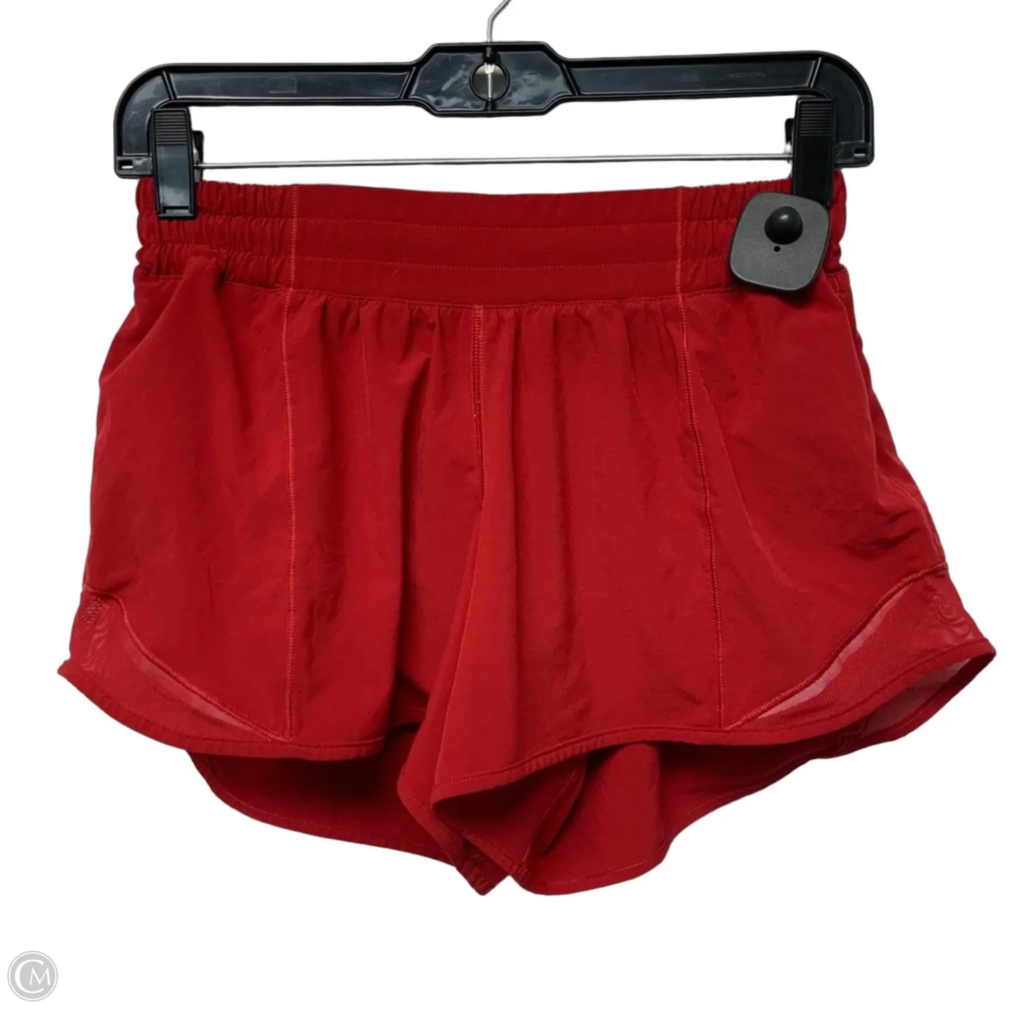 Athletic Shorts By Lululemon In Red, Size: S