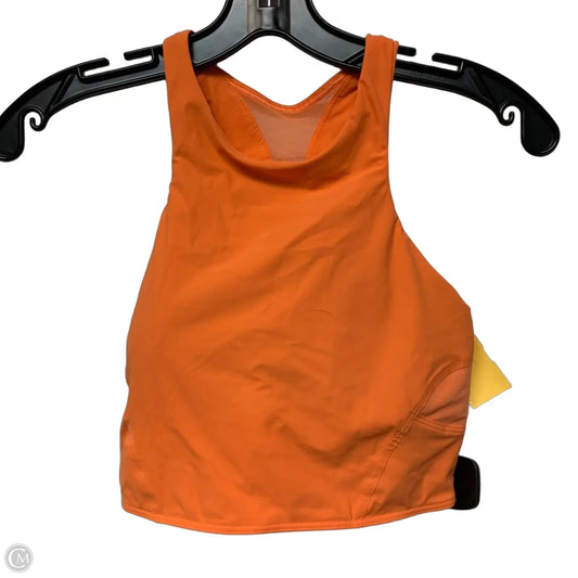 Athletic Bra By Lululemon In Orange, Size: S
