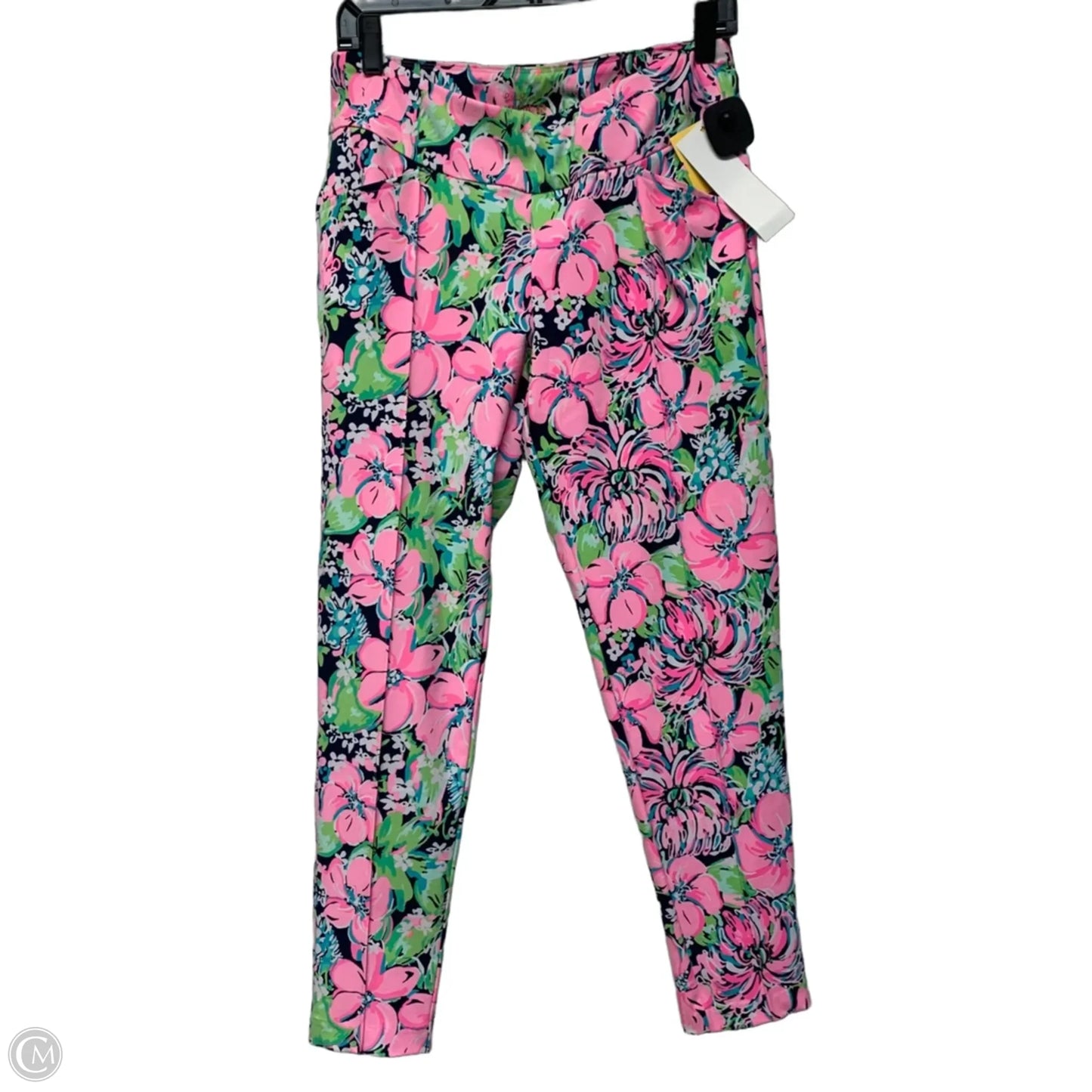 Pants Designer By Lilly Pulitzer In Floral Print, Size: 8