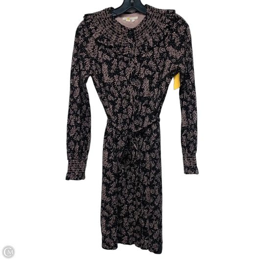 Dress Casual Short By Boden In Black & Pink, Size: S