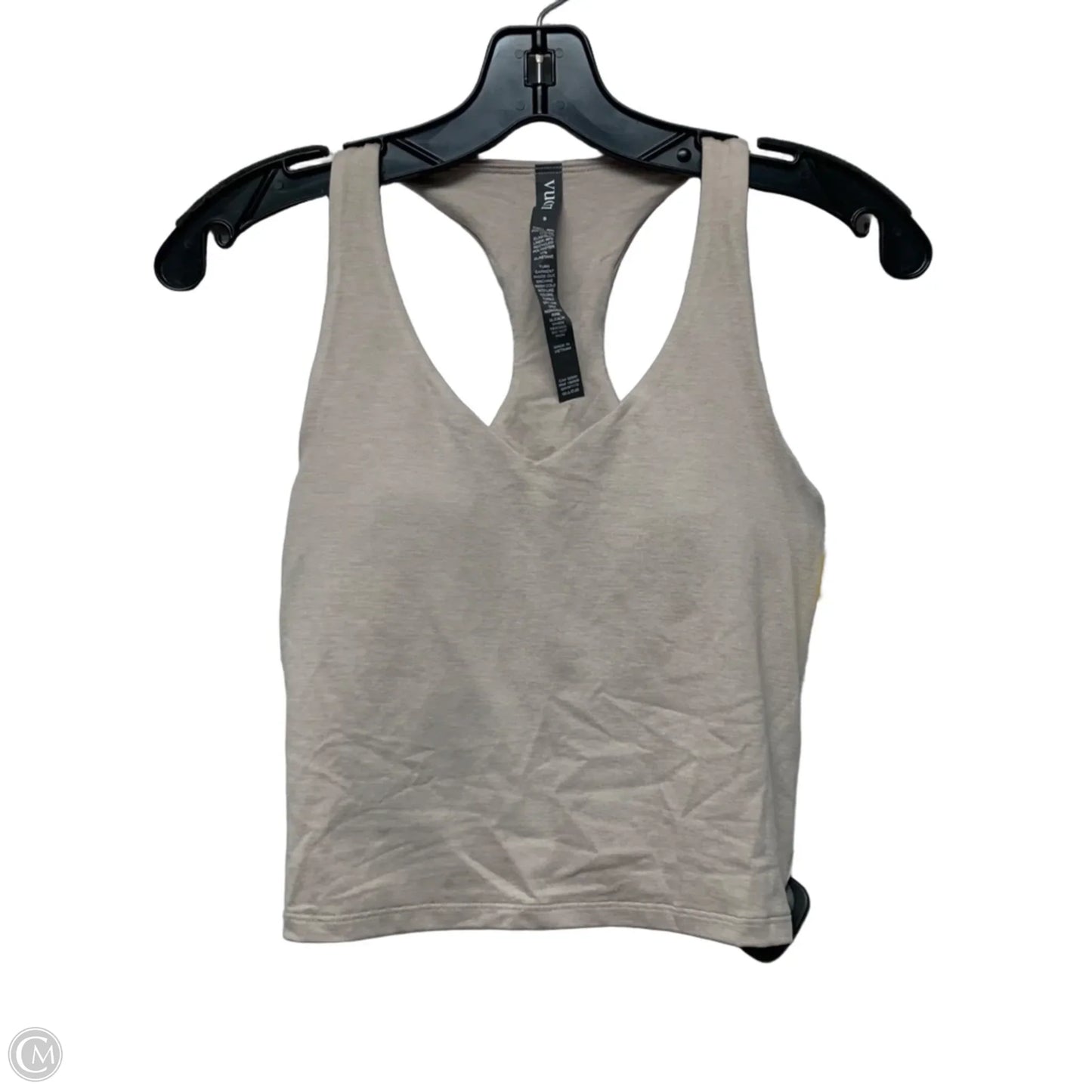 Athletic Tank Top By Vuori In Beige, Size: S
