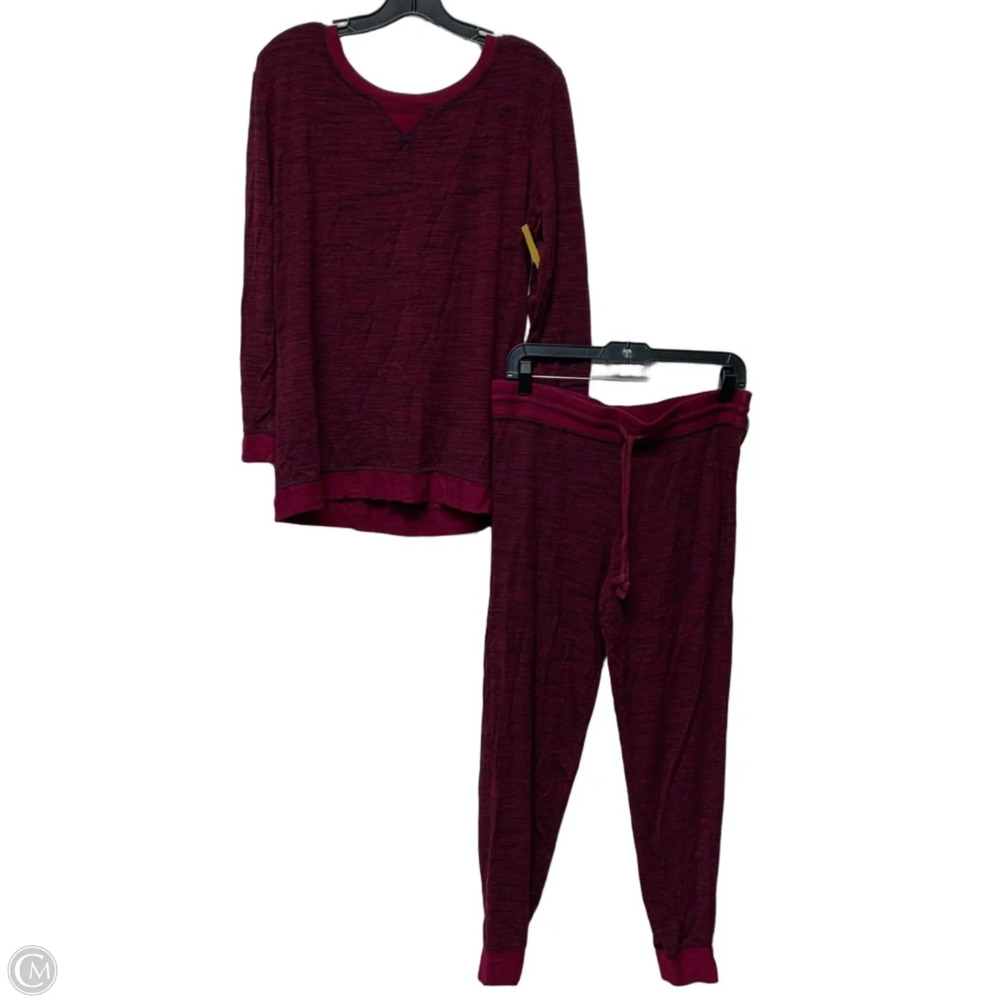 Lounge Set Pants By Felina In Purple, Size: M