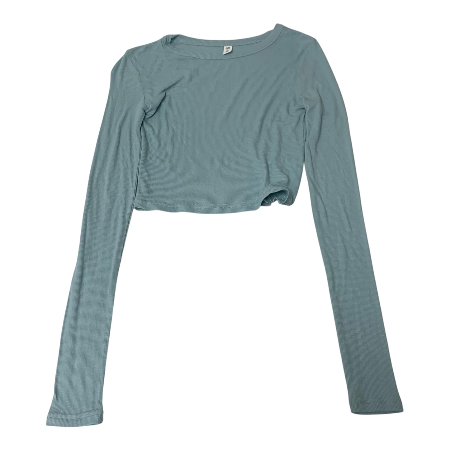 Top Long Sleeve Basic By Bp In Blue, Size: M