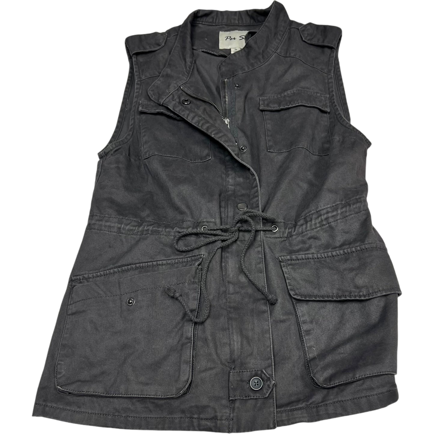 Vest Other By Per Se In Grey, Size: M