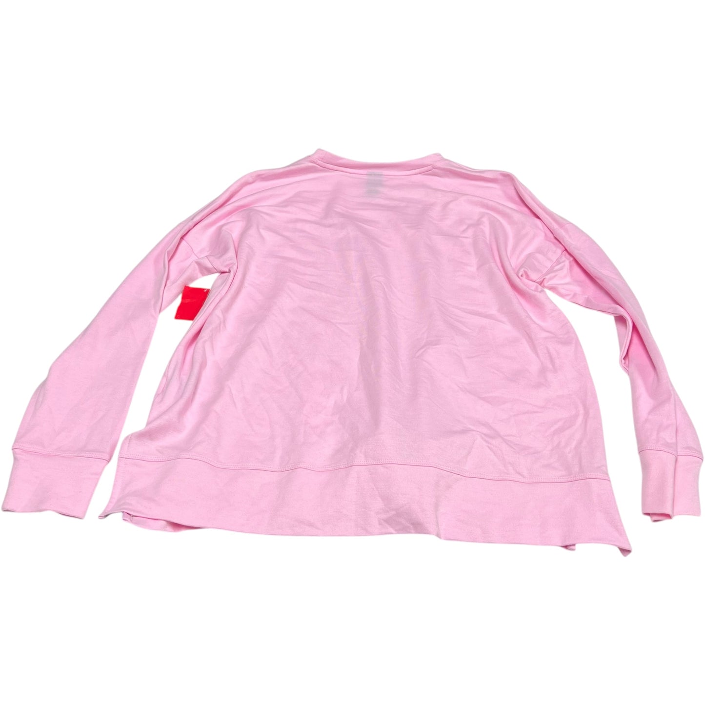 Athletic Top Long Sleeve Crewneck By Ideology In Pink, Size: M