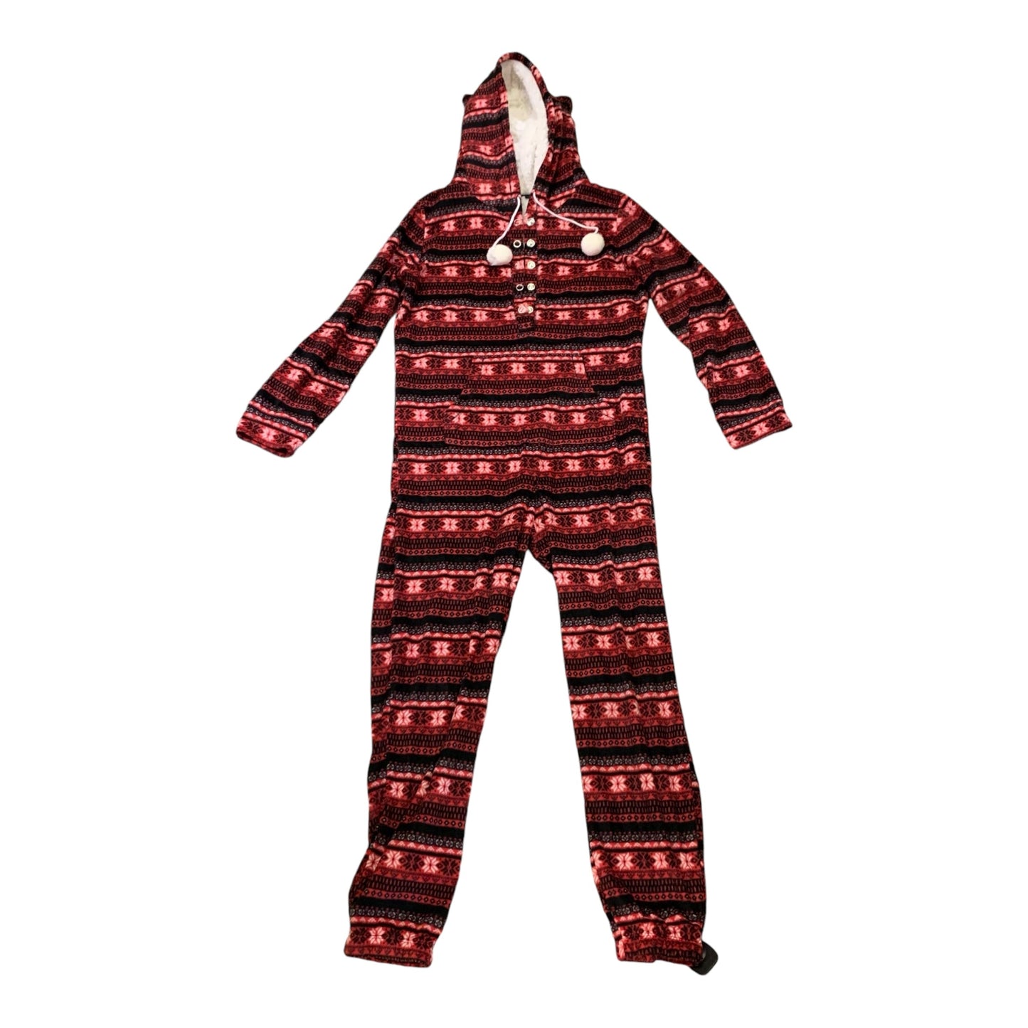 Jumpsuit By Kenzie In Black & Red, Size: M