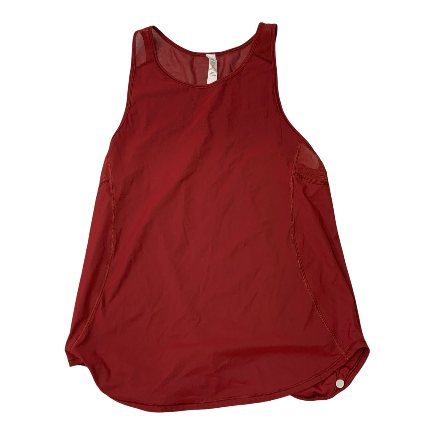 Athletic Tank Top By Lululemon In Red, Size: S