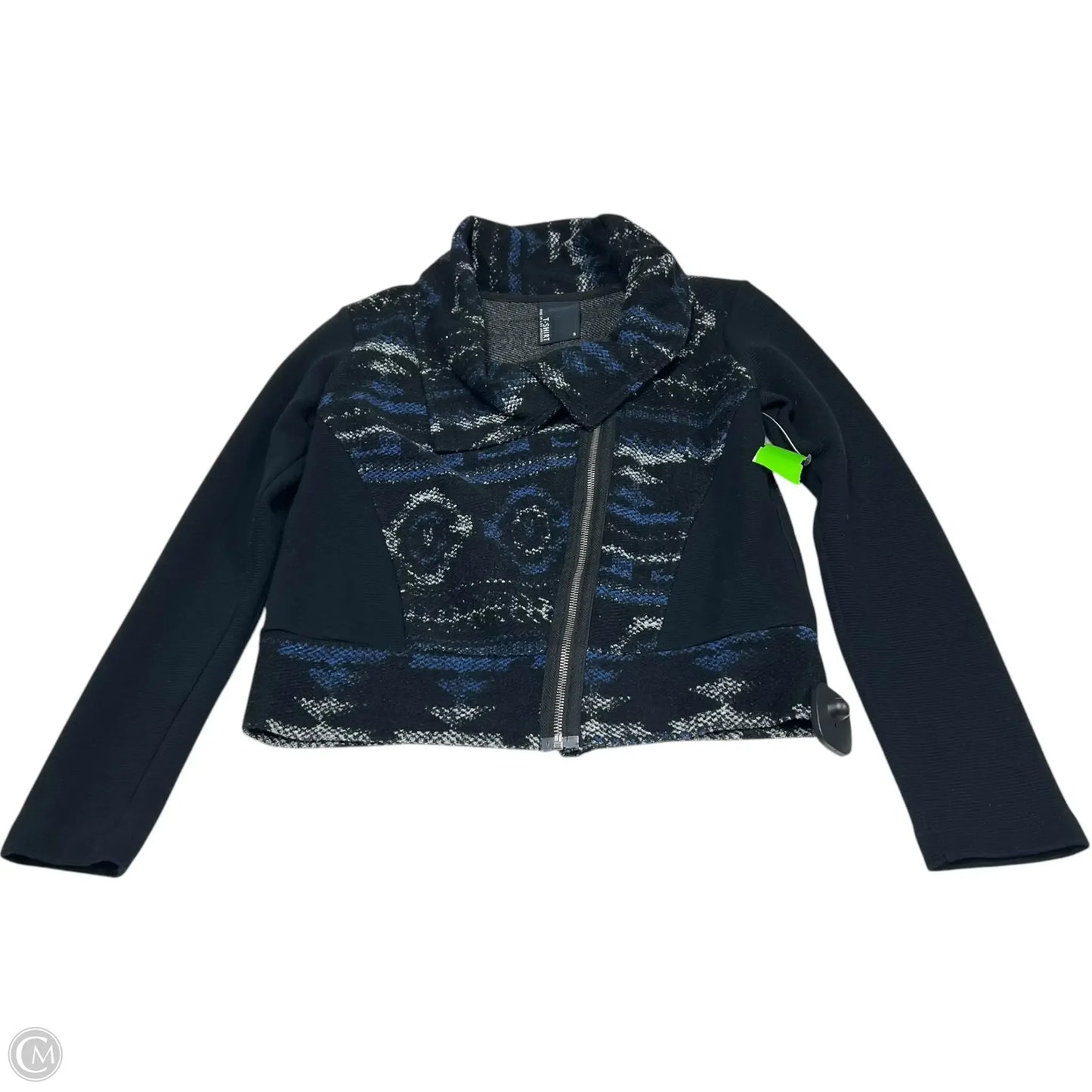 Jacket Other By Dolan Left Coast In Black & Blue, Size: S