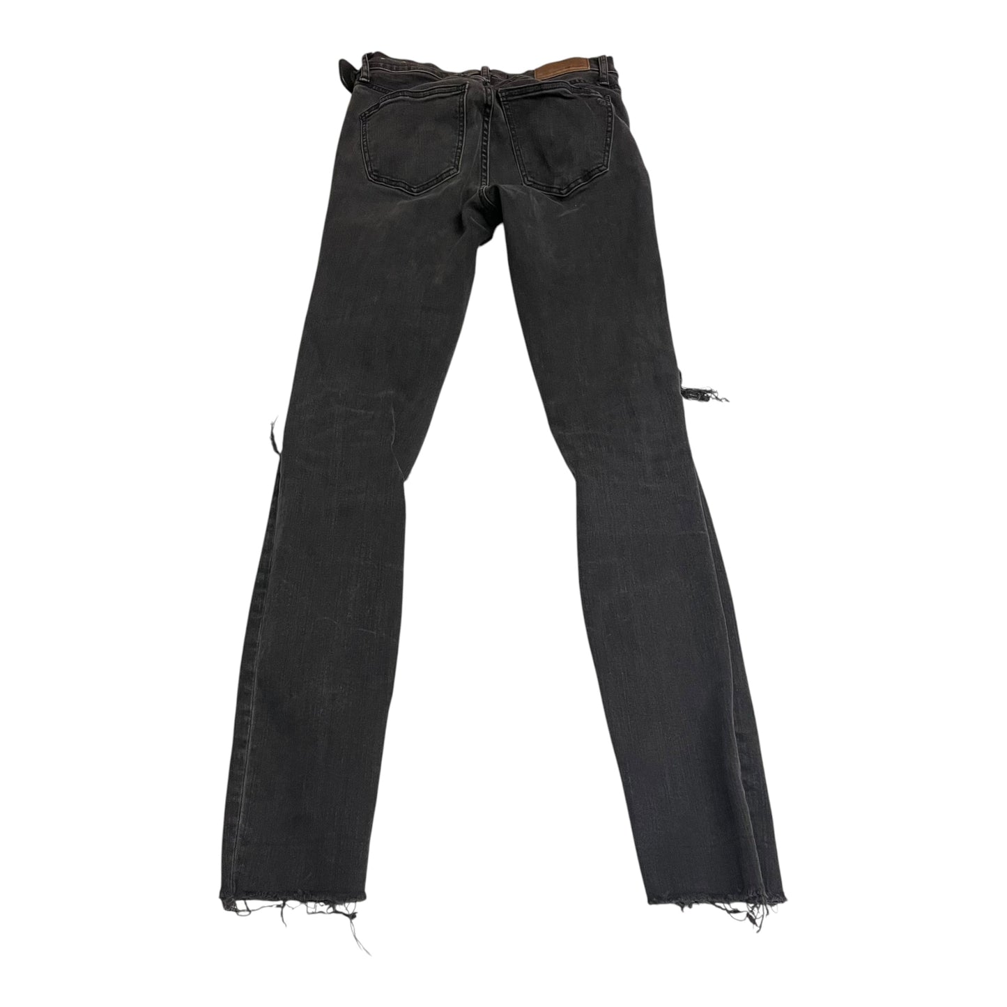 Jeans Skinny By Madewell In Black Denim, Size: 2