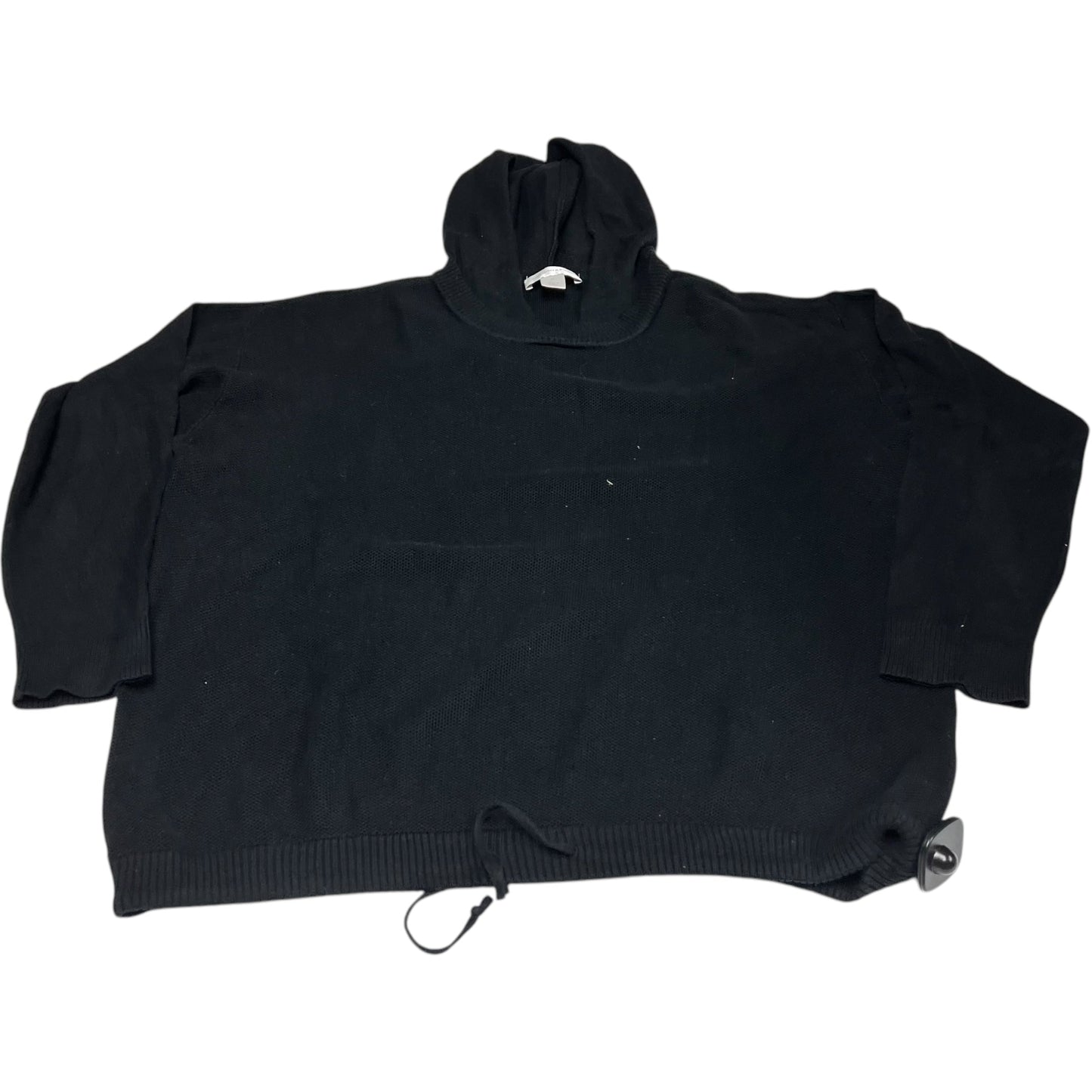 Sweatshirt Hoodie By Christopher And Banks In Black, Size: Xl