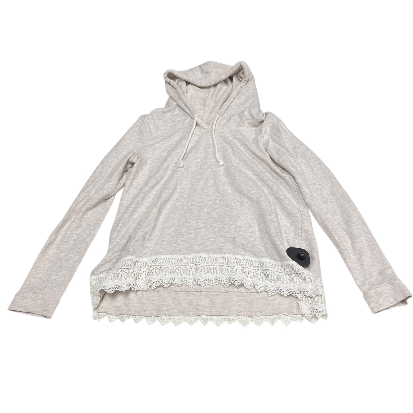 Sweatshirt Hoodie By Chip And Pepper In Cream, Size: Xs