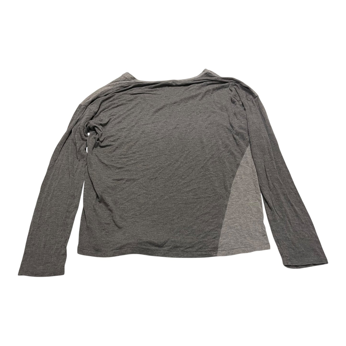 Top Long Sleeve By Tahari By Arthur Levine In Grey, Size: S