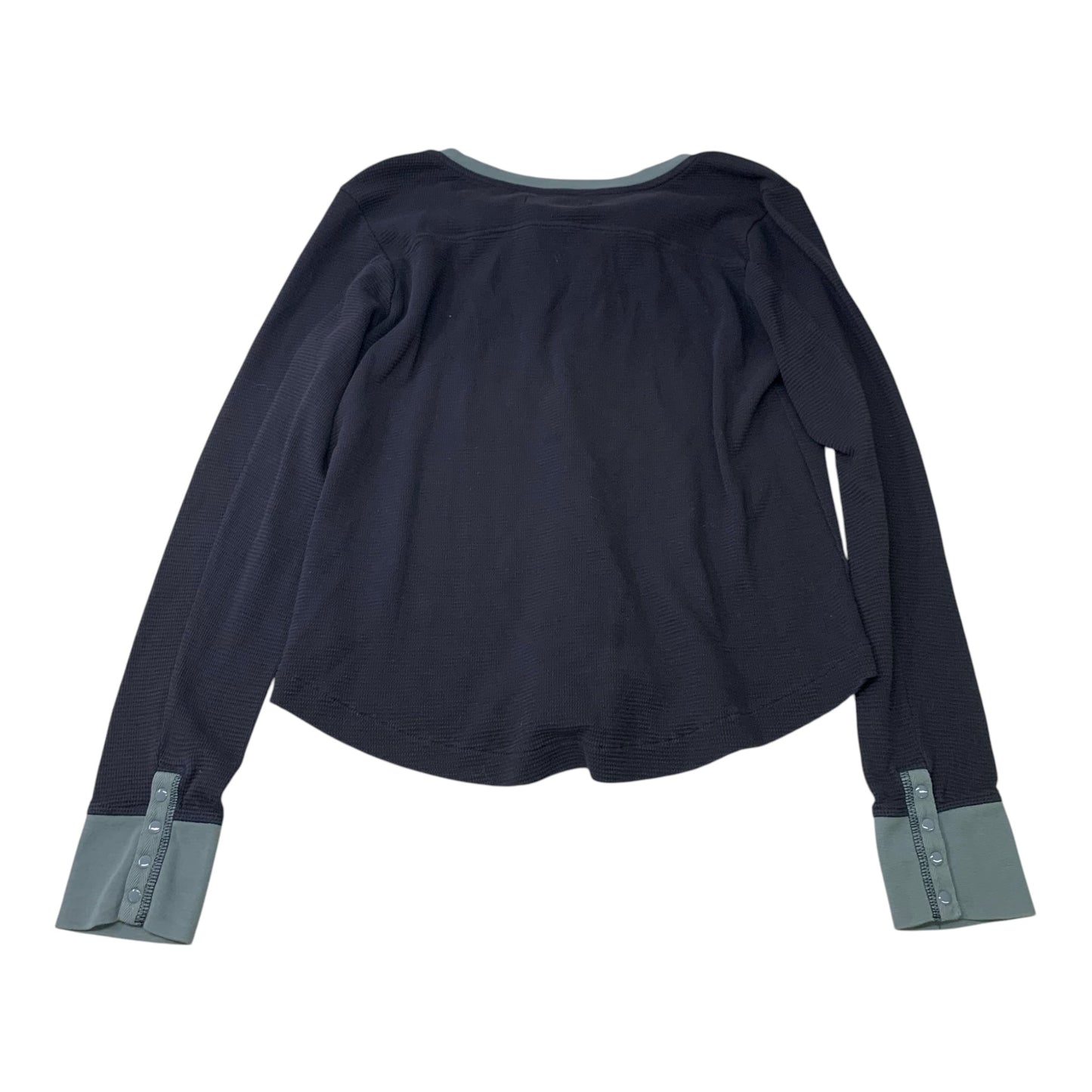 Top Long Sleeve By Aventura In Navy, Size: L