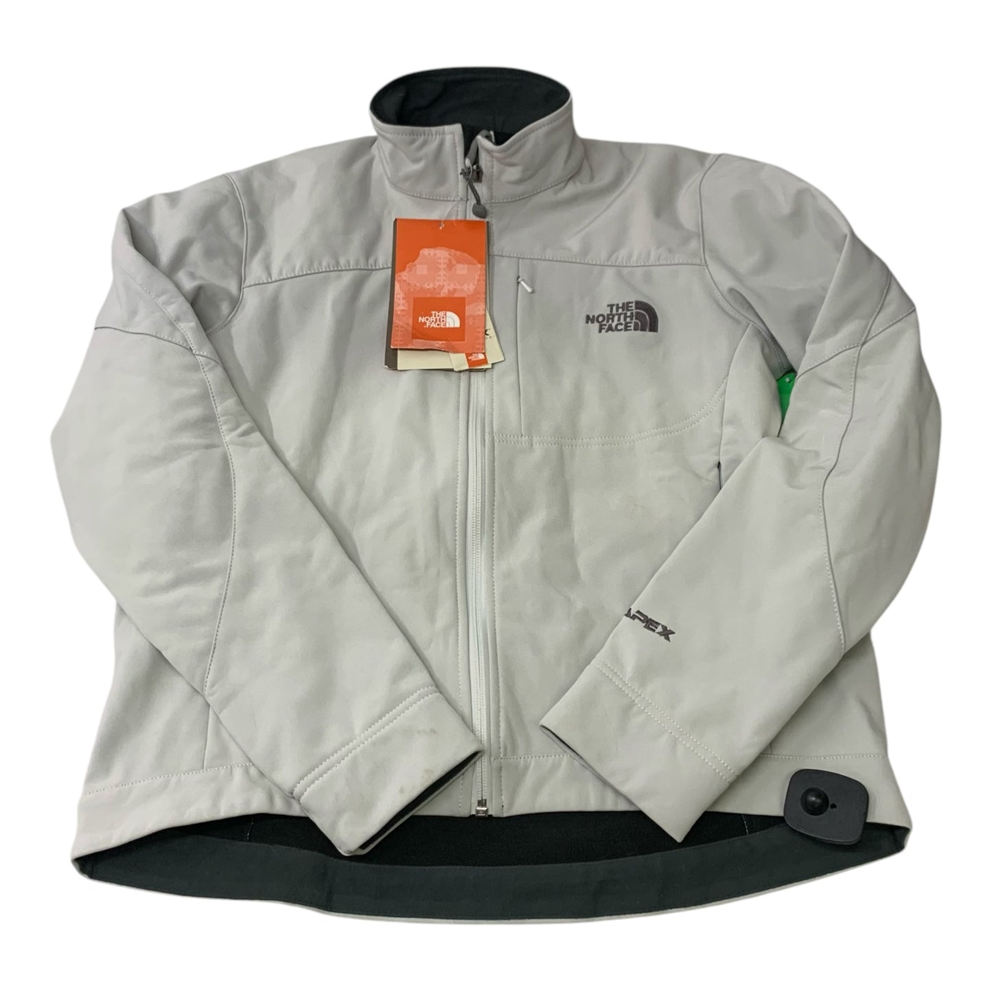 Jacket Windbreaker By The North Face In Grey, Size: S