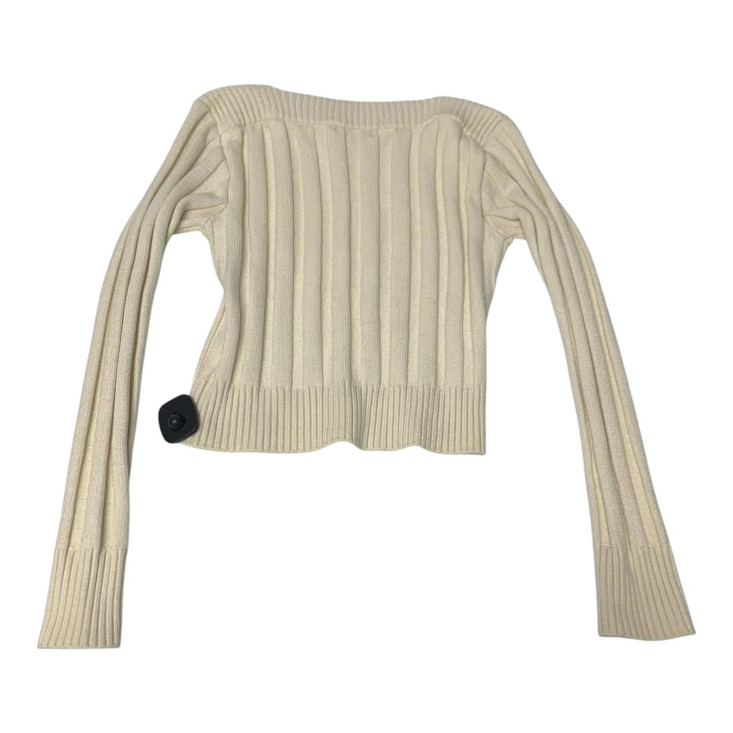 Top Long Sleeve By Steve Madden In Cream, Size: M