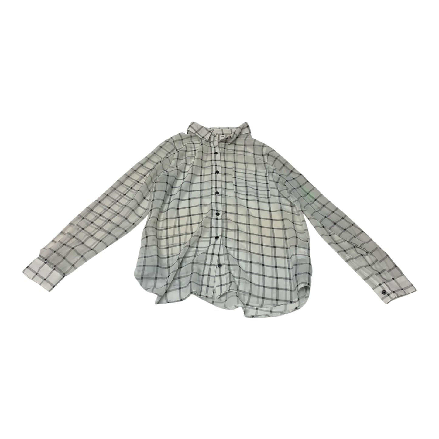 Top Long Sleeve By Old Navy In White, Size: Sp