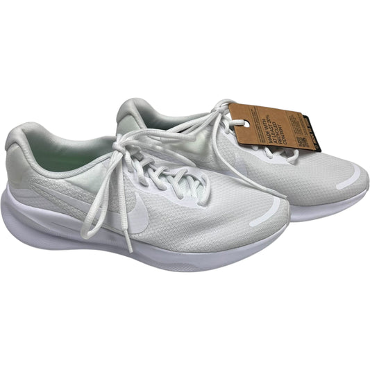 Shoes Athletic By Nike In White, Size: 9