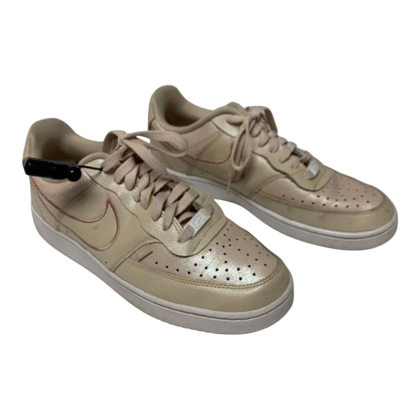 Shoes Sneakers By Nike In Beige, Size: 10