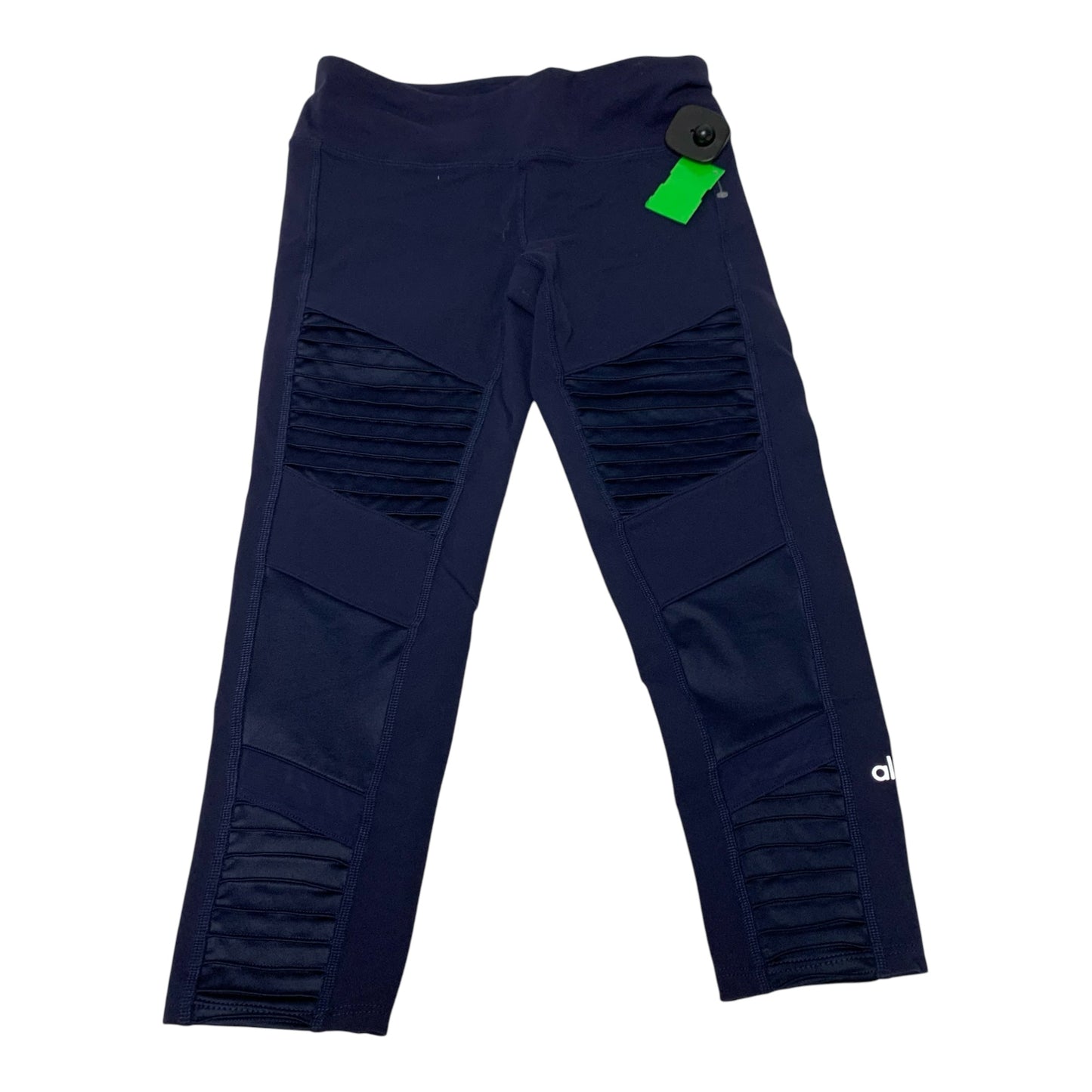 Athletic Leggings Capris By Alo In Navy, Size: S