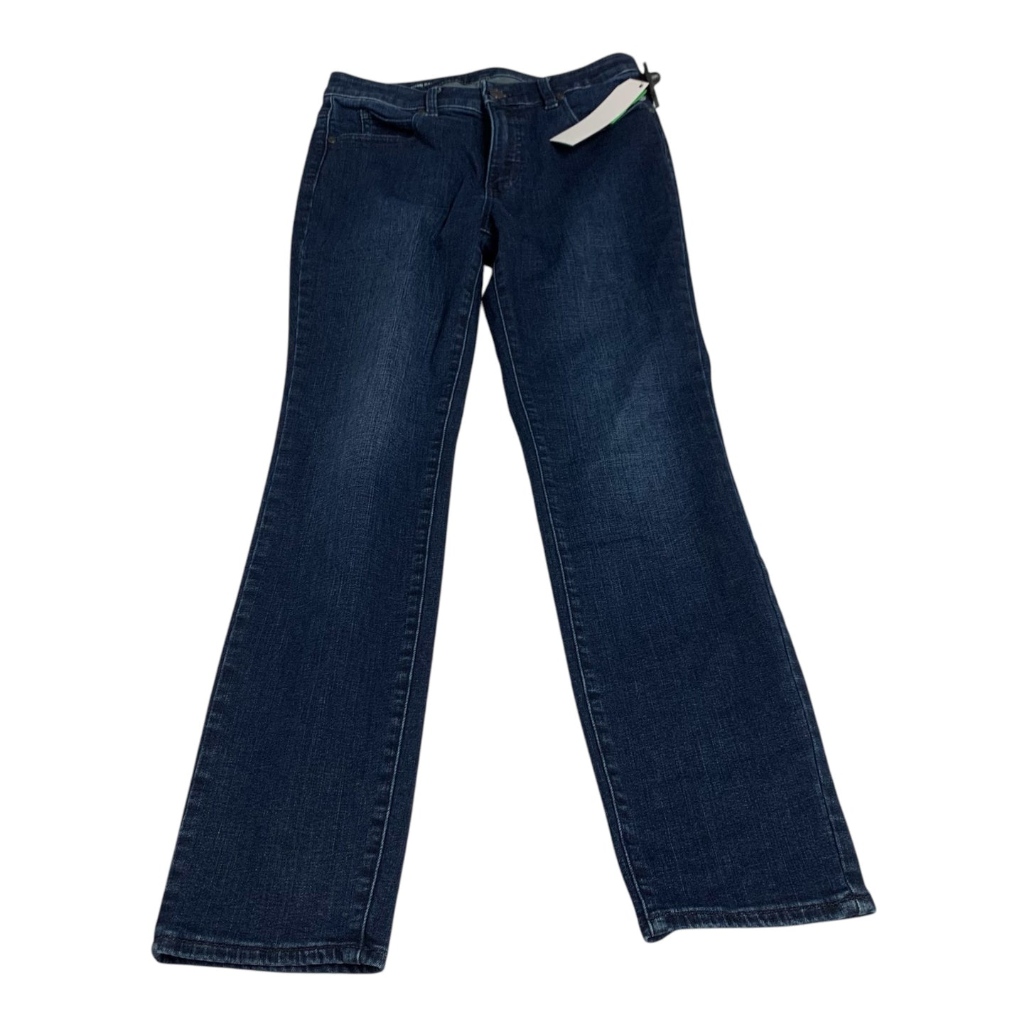 Jeans Straight By Talbots In Blue Denim, Size: 6p