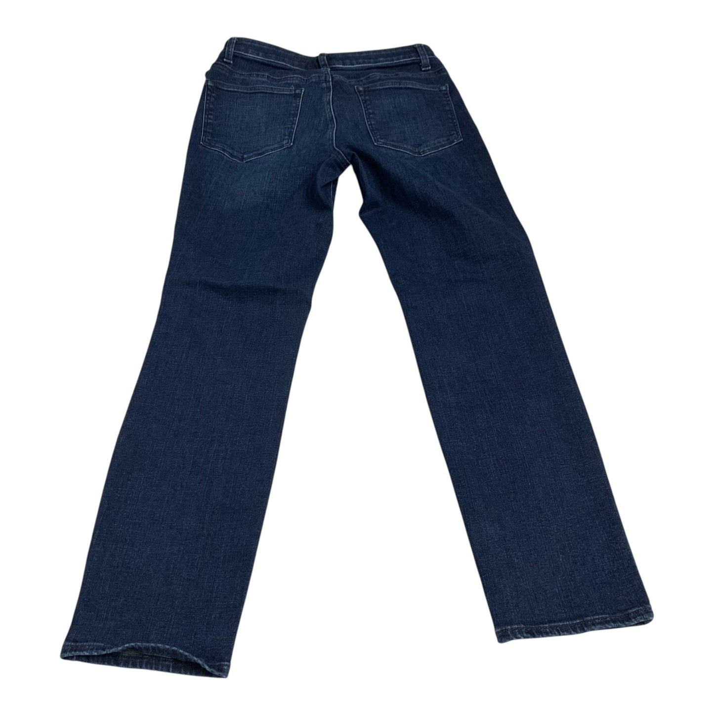 Jeans Straight By Talbots In Blue Denim, Size: 6p