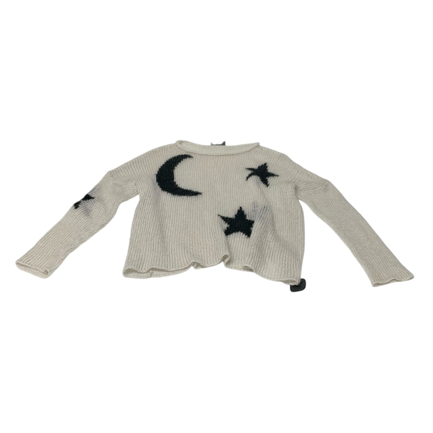 Sweater By Wooden Ships In Black & Grey, Size: S