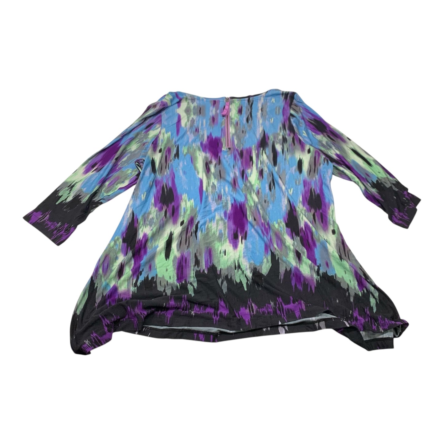 Top Long Sleeve By Logo In Multi-colored, Size: 2x