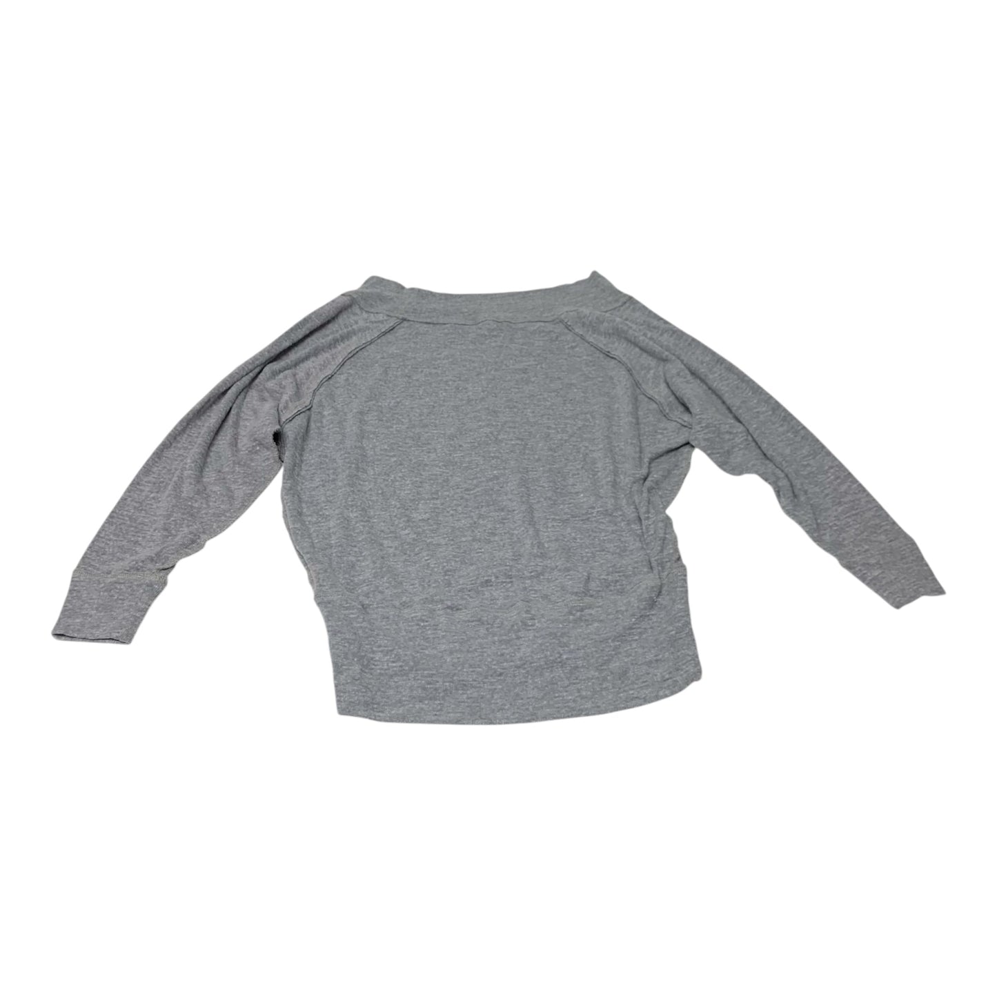 Top Long Sleeve By We The Free In Grey, Size: S