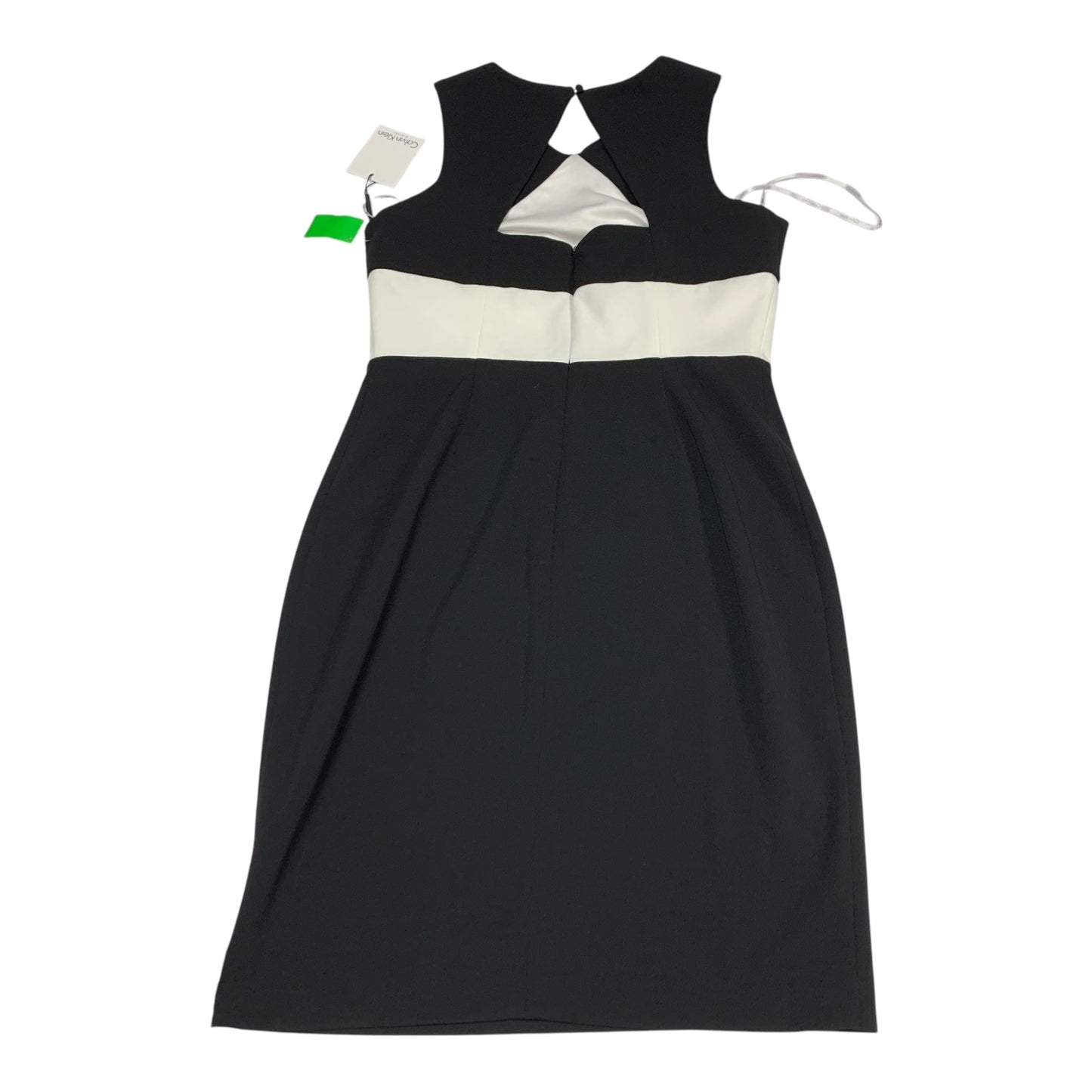 Dress Work By Calvin Klein In Black & White, Size: M