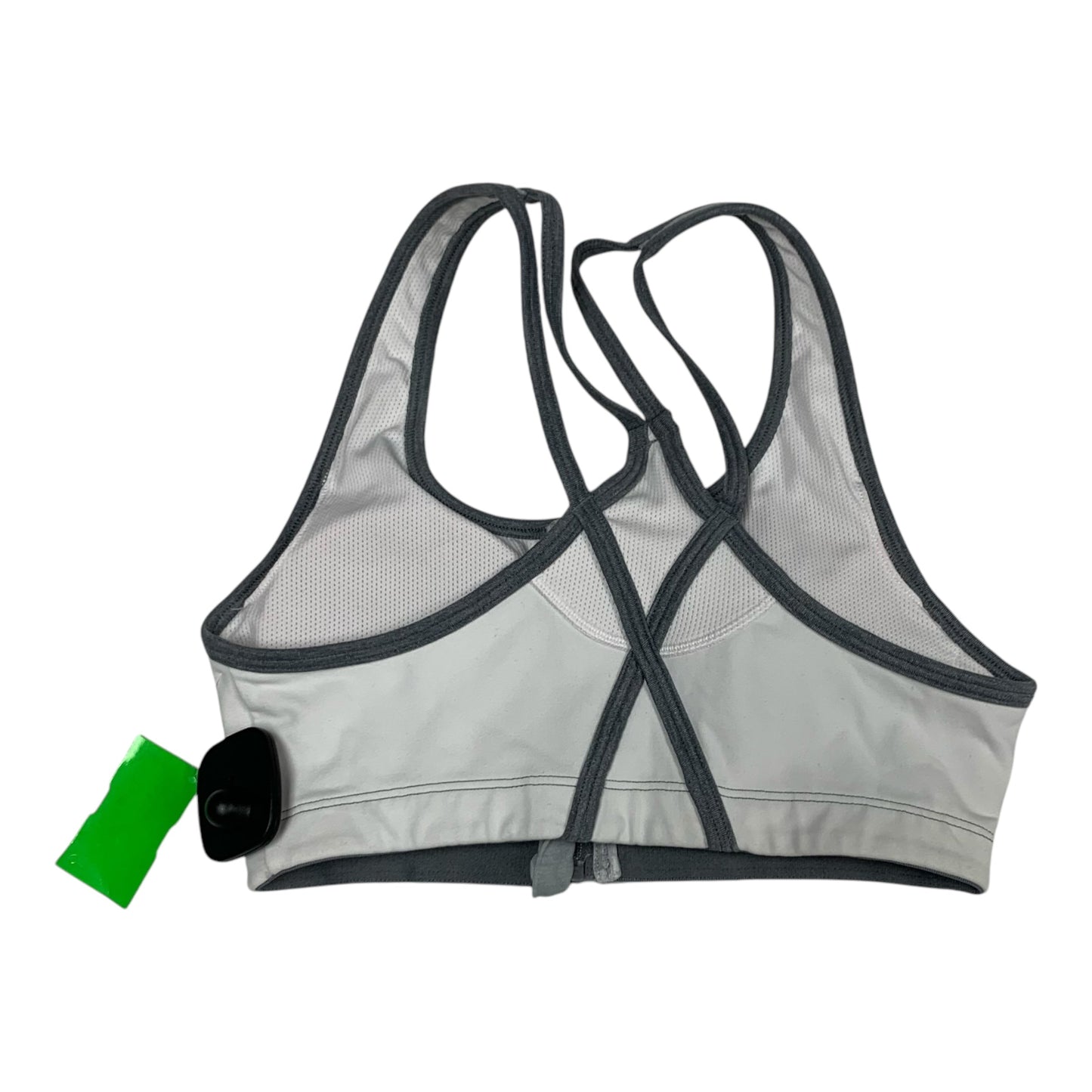 Athletic Bra By Athleta In Grey & White, Size: Xs