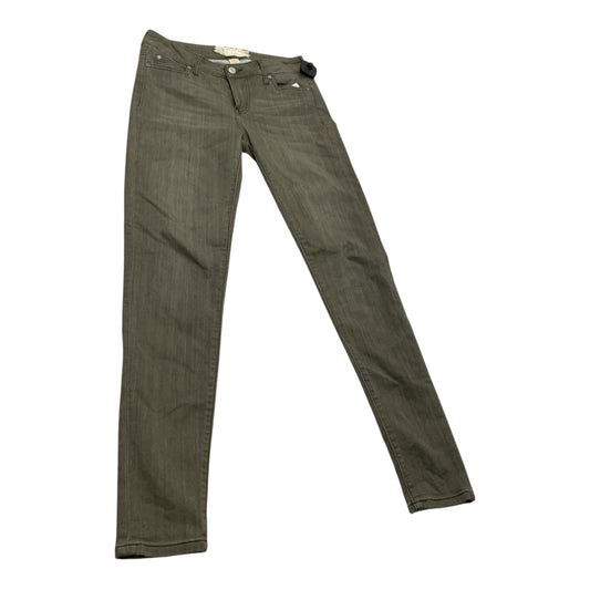 Jeans Skinny By Altard State In Green Denim, Size: 6