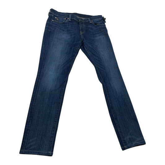 Jeans Skinny By Polo Ralph Lauren In Blue Denim, Size: 10