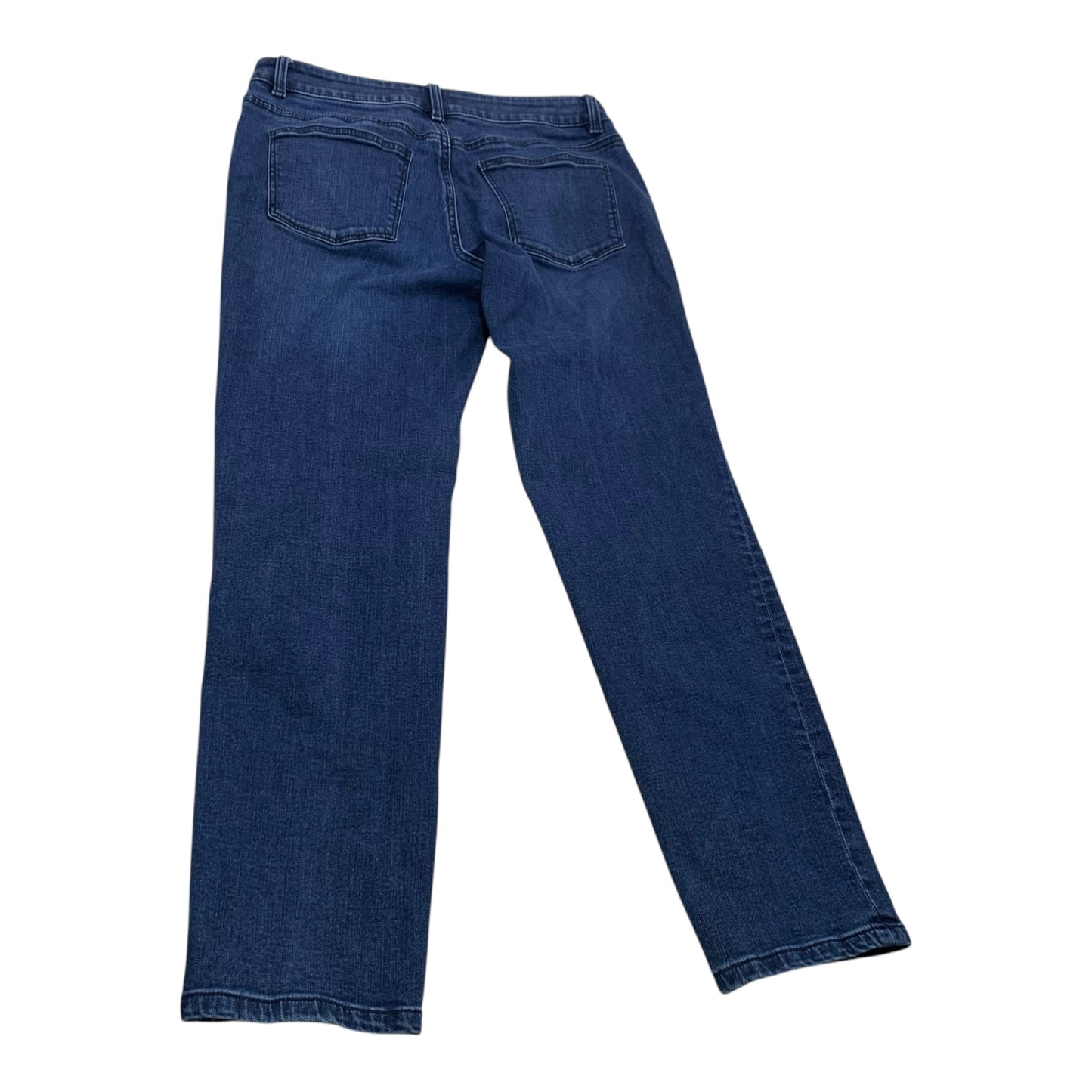 Jeans Skinny By Talbots In Blue Denim, Size: 8p